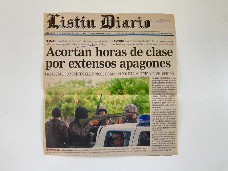 Acortan horas de clases por extensos apagones